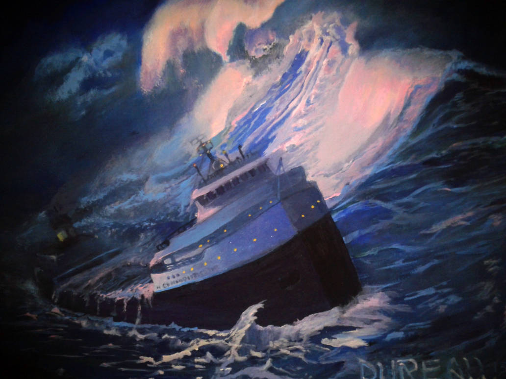 The Edmund Fitzgerald by dureall